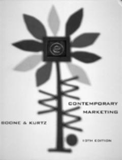 Cover of the book Contemporary marketing, 10th ed.