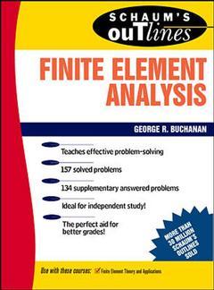 Cover of the book Finite element analysis (schaum)