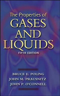 Couverture de l’ouvrage Properties of Gases and Liquids 