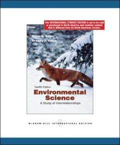 Couverture de l’ouvrage Environmental science (12th ed )