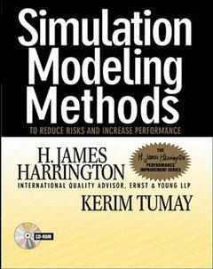 Couverture de l’ouvrage Simulation modeling methods: an interactive guide to results based decision making