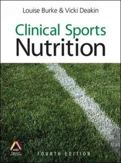 Couverture de l’ouvrage Clinical sports nutrition