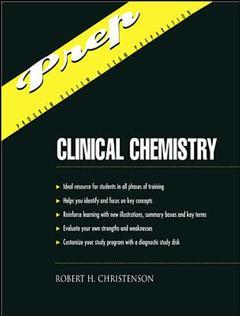 Couverture de l’ouvrage Appleton & lange's outline review: clinical chemistry