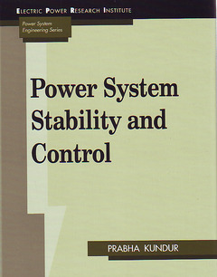 Cover of the book Power System Stability and Control