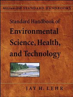 Couverture de l’ouvrage Standard handbook of environmental science, health and technology