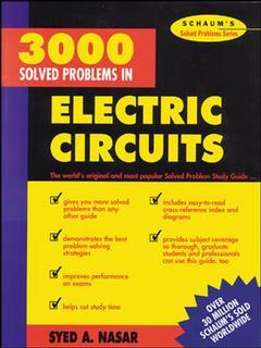 Cover of the book 3000 solved problems in electric circuit (Schaum's solved problems series)