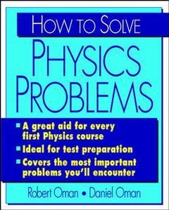 Couverture de l’ouvrage How to solve physics problems