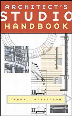 Cover of the book Architect's studio handbook