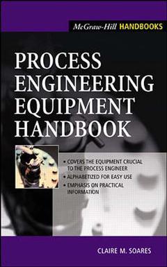 Couverture de l’ouvrage Process Engineering Equipment Handbook