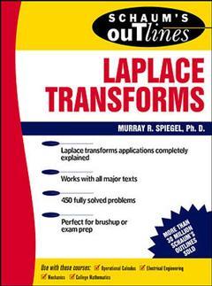 Cover of the book Laplace transforms (Schaum's outline series)