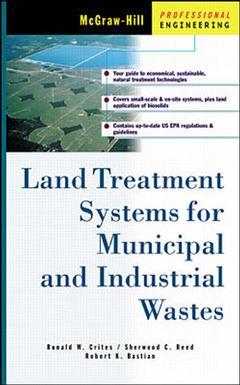 Couverture de l’ouvrage Land treatment systems for municipal & industrial wastes