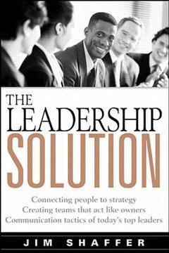 Cover of the book The leadership solution