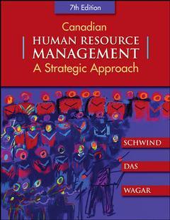 Couverture de l’ouvrage Canadian human resource management (7th ed )