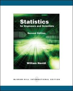 Couverture de l’ouvrage Statistics for engineers and scientists (2nd ed )