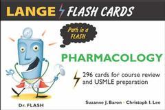 Couverture de l’ouvrage Lange flash cards: pharmacology