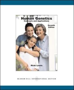 Cover of the book Human genetics