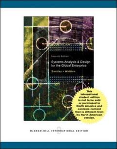 Cover of the book Systems analysis and design methods (7th ed )