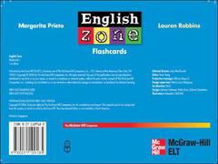 Couverture de l’ouvrage English zone 1 flashcards