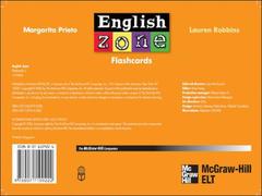 Cover of the book English zone 5 flashcards