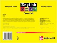 Couverture de l’ouvrage English zone poster pack