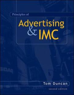 Couverture de l’ouvrage Principles of advertising and imc (2nd ed )