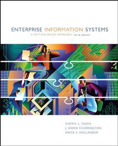 Couverture de l’ouvrage Enterprise information systems: a pattern-based approach (3rd ed )