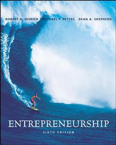 Couverture de l’ouvrage Entrepreneurship with olc and powerweb (6th ed )