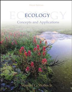 Cover of the book Ecology with olc card (3rd ed )