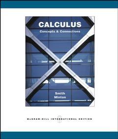 Cover of the book Calculus: concepts and connections with olc bi-card