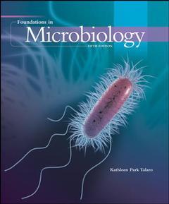 Couverture de l’ouvrage Foundations in microbiology with olc bind-in card (5th ed )