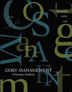 Couverture de l’ouvrage Cost management: a strategic emphasis with olc and powerweb (3rd ed )