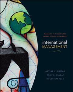 Couverture de l’ouvrage Fundamentals of international management
