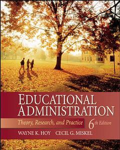 Cover of the book Education administration: theory, research and practice (7th ed )