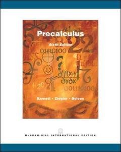 Cover of the book Precalculus: functions and graphs (6th ed )