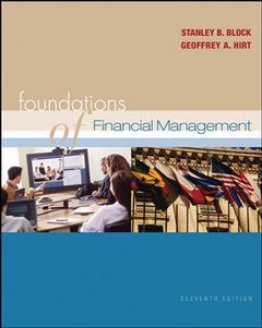 Couverture de l’ouvrage Foundations of financial management with self study cd, standard & poor's market insight and olc with powerweb (11th ed )