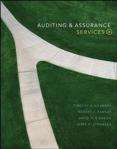 Cover of the book Auditing and assurance services with olc premium content card