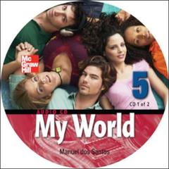 Couverture de l’ouvrage My world audio cd 5