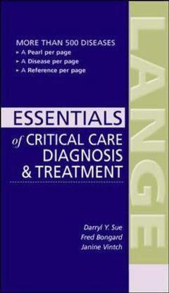 Couverture de l’ouvrage Current essentials of critical care