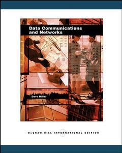 Cover of the book Data communications and networks