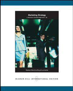 Couverture de l’ouvrage Marketing strategy (5th ed )