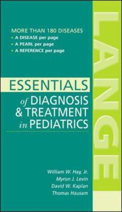 Couverture de l’ouvrage Essentials of pediatric diagnosis & treatment