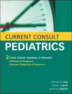 Couverture de l’ouvrage Current consult pediatrics