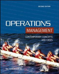 Couverture de l’ouvrage Operations management with student cd-rom (2nd ed )