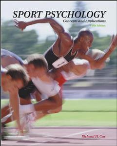 Couverture de l’ouvrage Sports psychology, 5/e