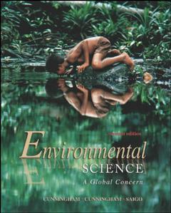 Cover of the book Environmental science : a global concern 7th ed. (International ed.)