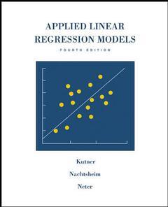 Couverture de l’ouvrage Applied Linear Regression Models