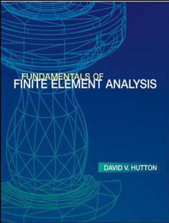 Cover of the book Fundamentals of finite element analysis
