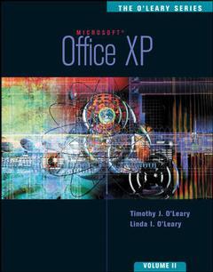 Couverture de l’ouvrage The o'leary series: office xp ii