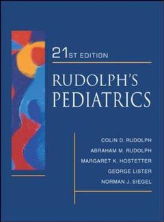 Couverture de l’ouvrage Rudolph's fundamentals of pediatrics (3rd ed )