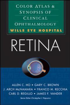 Couverture de l’ouvrage Retina color atlas and synopsis of clinical ophtalmology